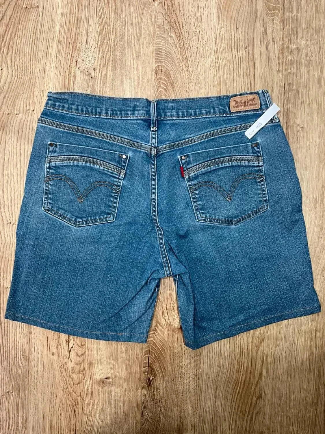 Short Levi's 12 - W31 Femme 98% Coton Bleu délavé Slv039 – photo 3